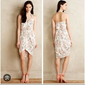 Rare!! Rifle Paper x Paper Crown draped bouquet dress